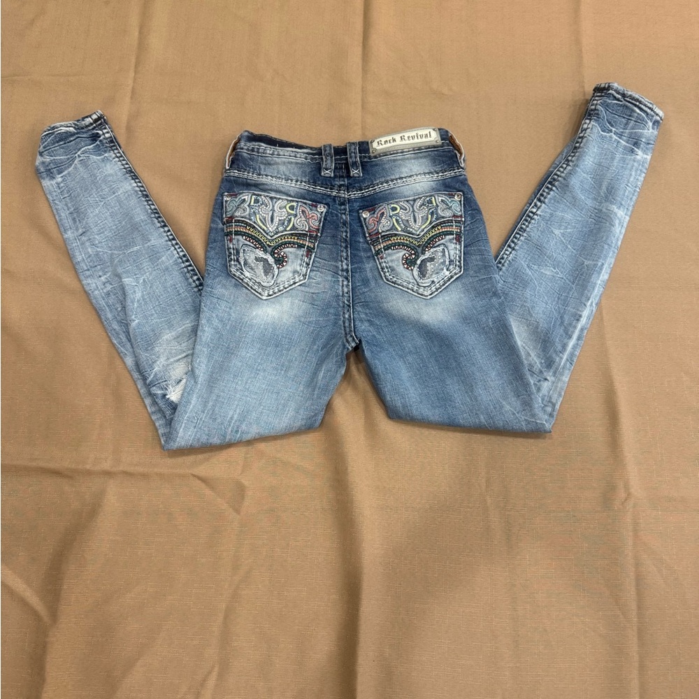 Rock Revival high rise jeans as. 25